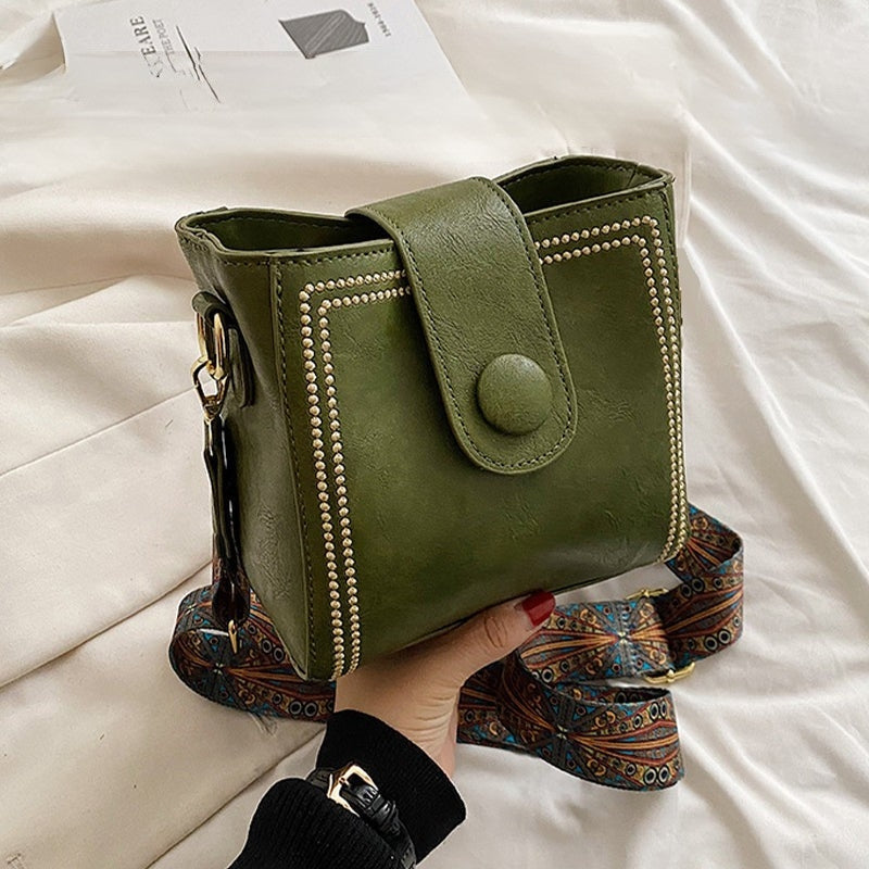 Andriani - Sac à main vintage avec bandoulière ajustable