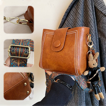 Andriani - Sac à main vintage avec bandoulière ajustable
