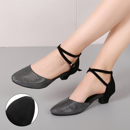 Sara - Sandales élégantes à paillettes