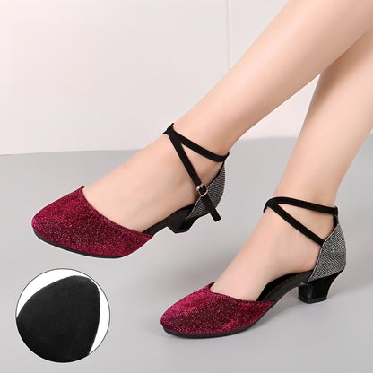 Sara - Sandales élégantes à paillettes