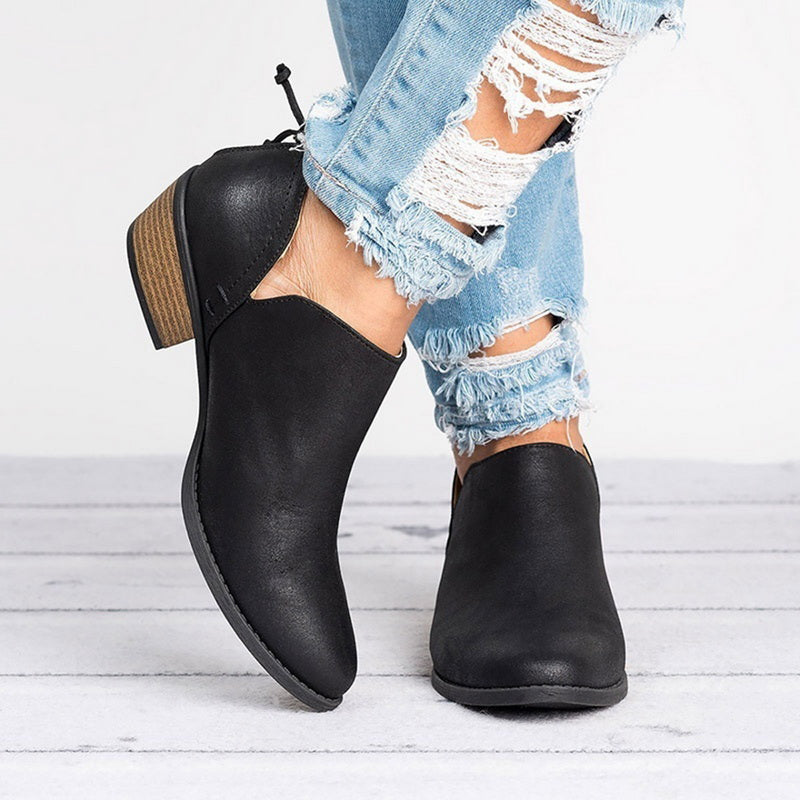 Cléiane™ | Bottines de luxe à talon moyen