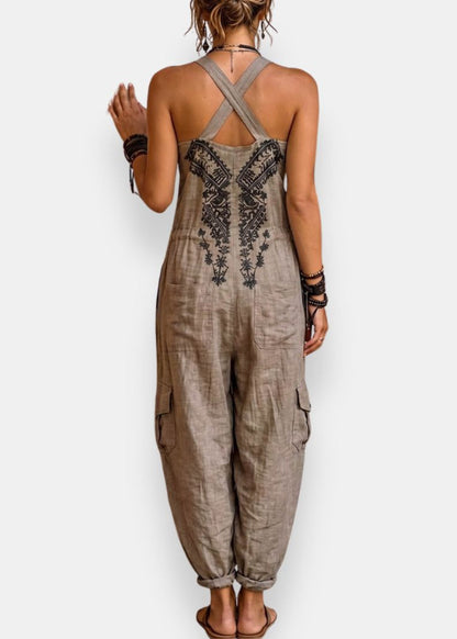 Nalya™ | Combinaison Bohème Brodée