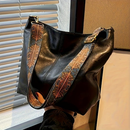 Mirelda - Sac bandoulière décontracté à large bandoulière