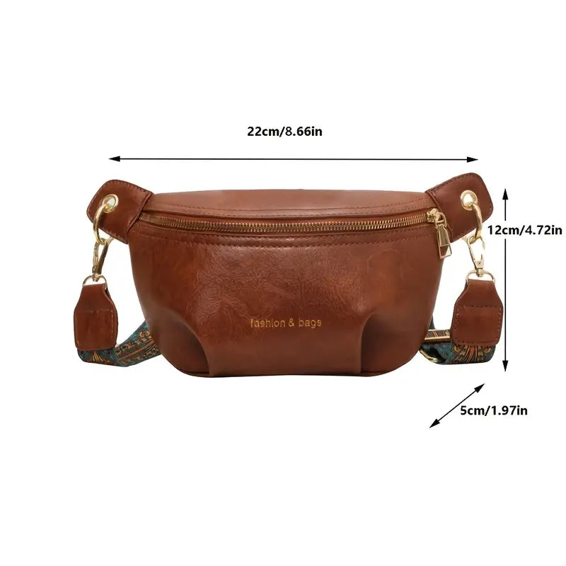 Jasleen - Sac bandoulière à large bandoulière