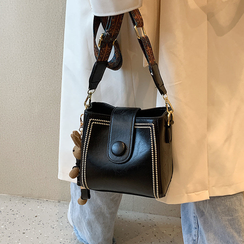 Andriani - Sac à main vintage avec bandoulière ajustable