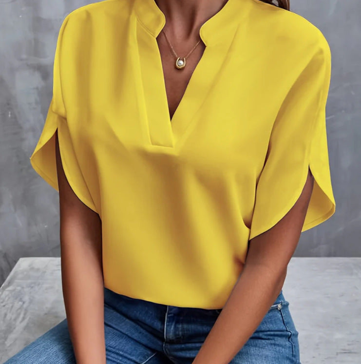 Isalie™ – Blouse élégante tissu fluide