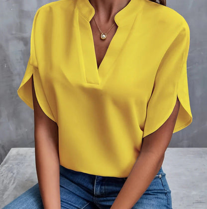 Isalie™ – Blouse élégante tissu fluide