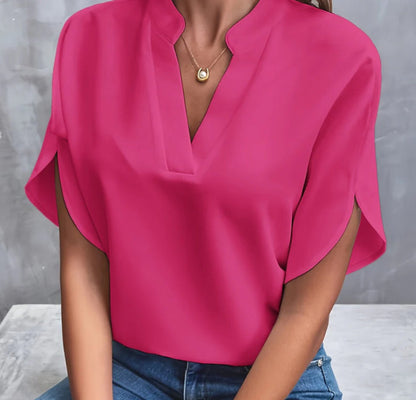 Isalie™ – Blouse élégante tissu fluide
