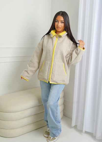 Veste Maille Duo