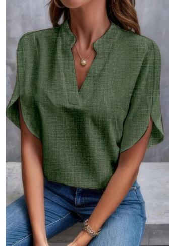 Isalie™ – Blouse élégante tissu fluide