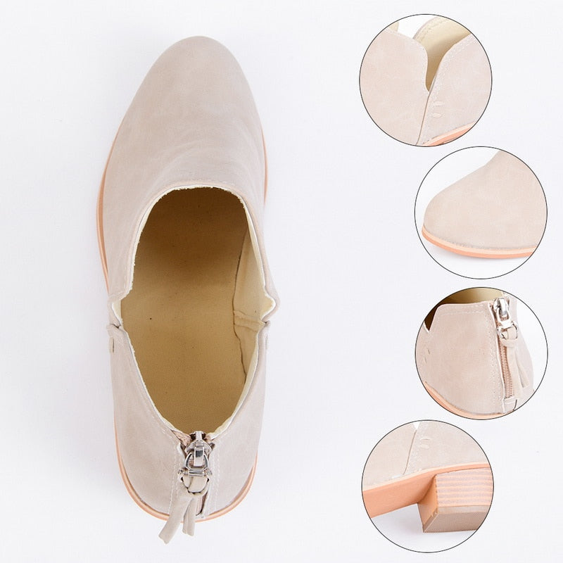 Cléiane™ | Bottines de luxe à talon moyen