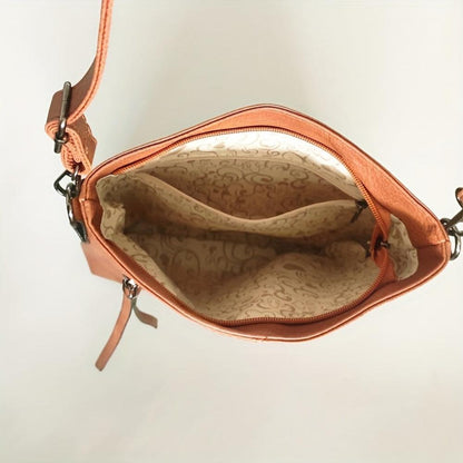 Liina – Sac bandoulière vintage à motif à carreaux