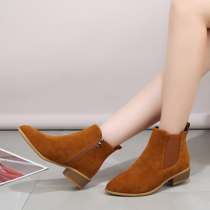 Séréane™ | Bottines de luxe à talon moyen