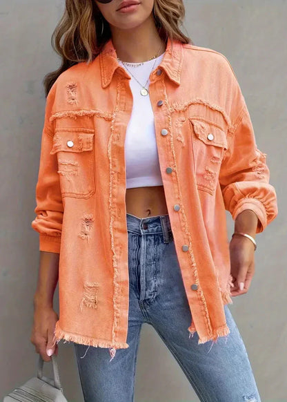 Mi-saison Denim Jacket