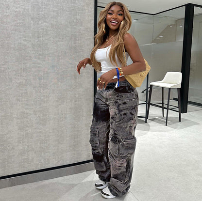 Ivoria™ – Pantalon cargo élégant