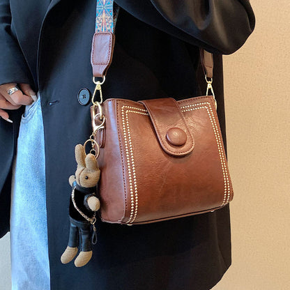 Andriani - Sac à main vintage avec bandoulière ajustable