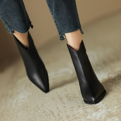 Noliane™ - Bottines de luxe à talon bas