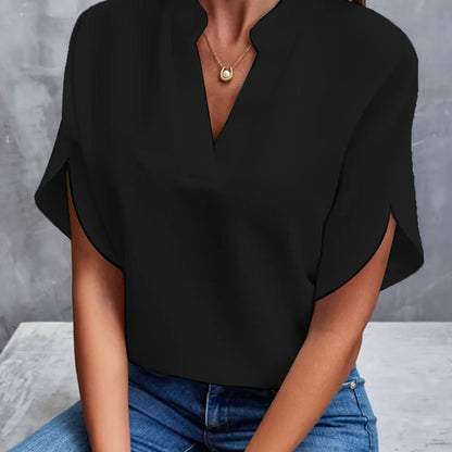 Isalie™ – Blouse élégante tissu fluide
