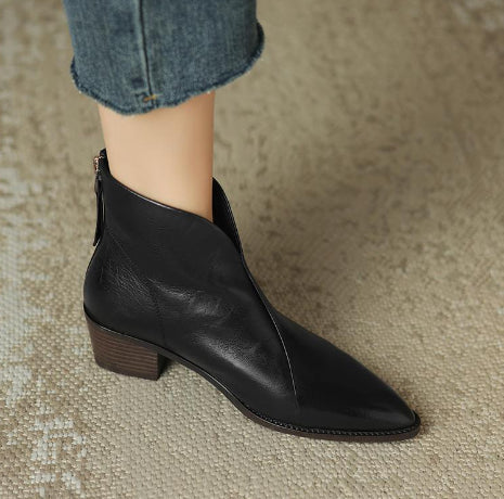Noliane™ - Bottines de luxe à talon bas