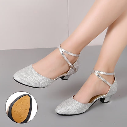 Sara - Sandales élégantes à paillettes