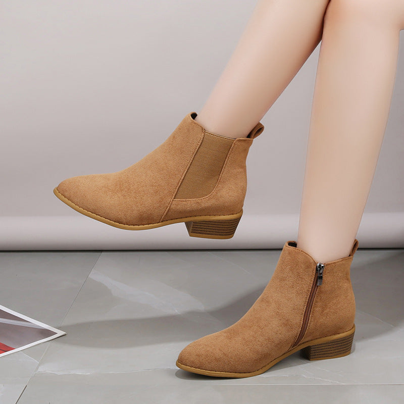 Séréane™ | Bottines de luxe à talon moyen