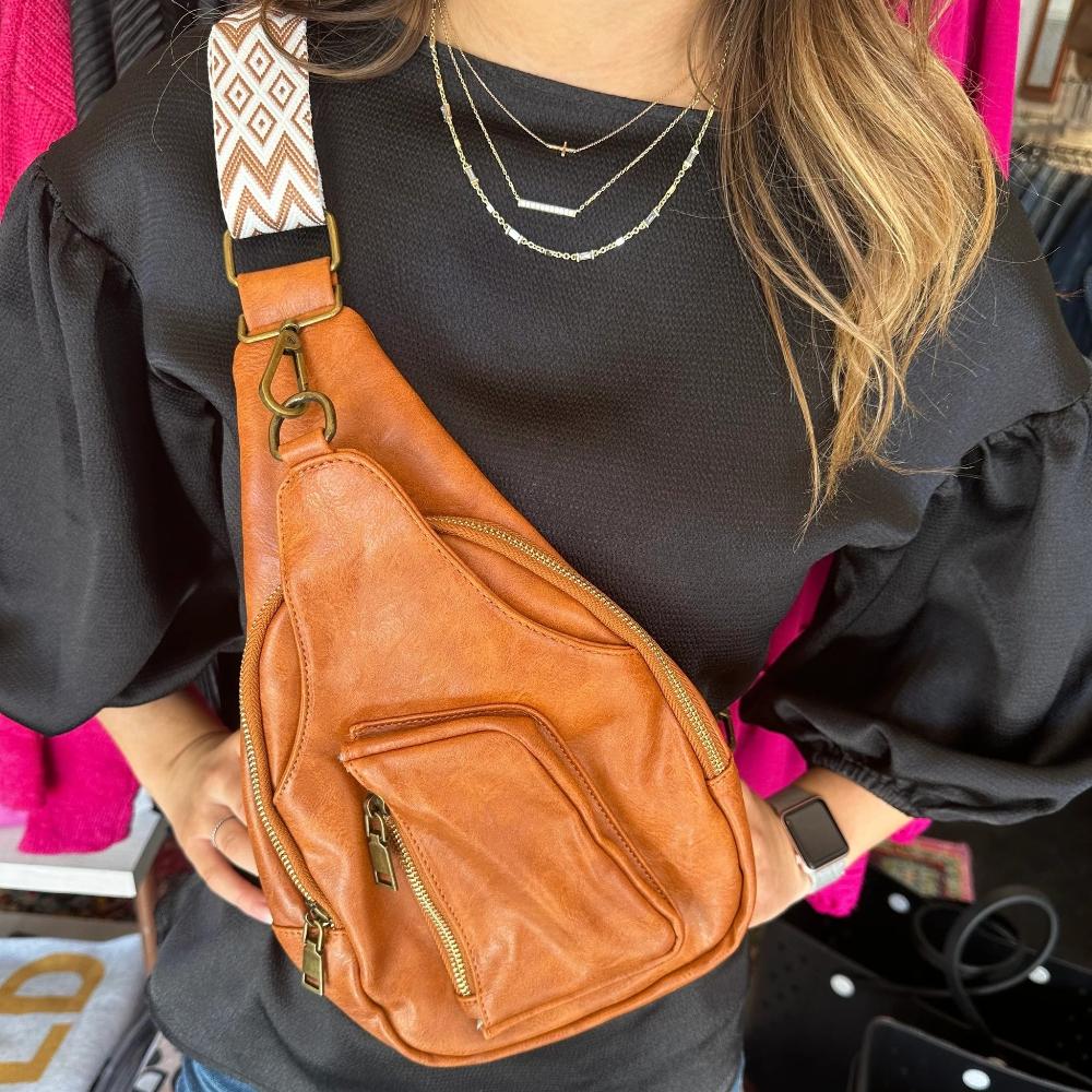 Niina – Sac bandoulière style rétro
