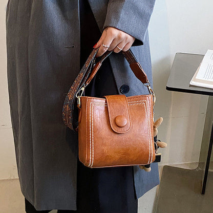 Andriani - Sac à main vintage avec bandoulière ajustable