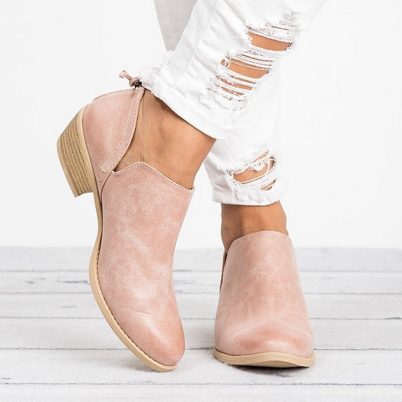 Cléiane™ | Bottines de luxe à talon moyen