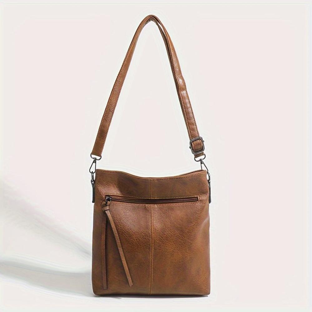 Liina – Sac bandoulière vintage à motif à carreaux