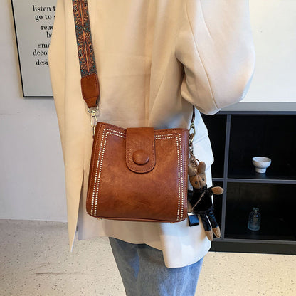 Andriani - Sac à main vintage avec bandoulière ajustable