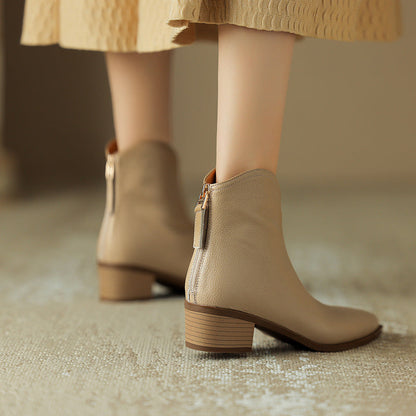 Noliane™ - Bottines de luxe à talon bas