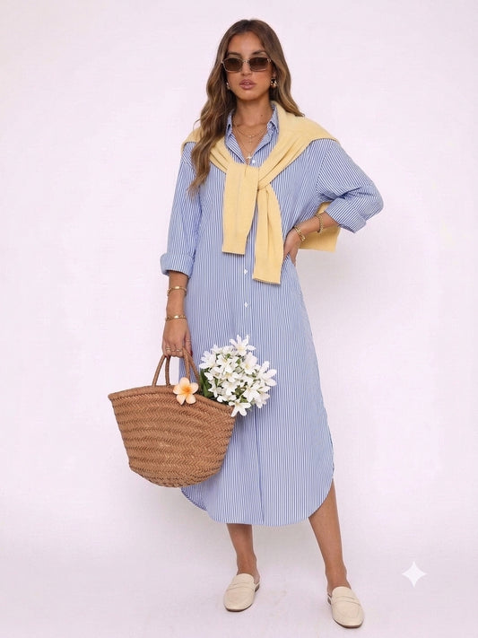Robe Chemise Rayée Riviera