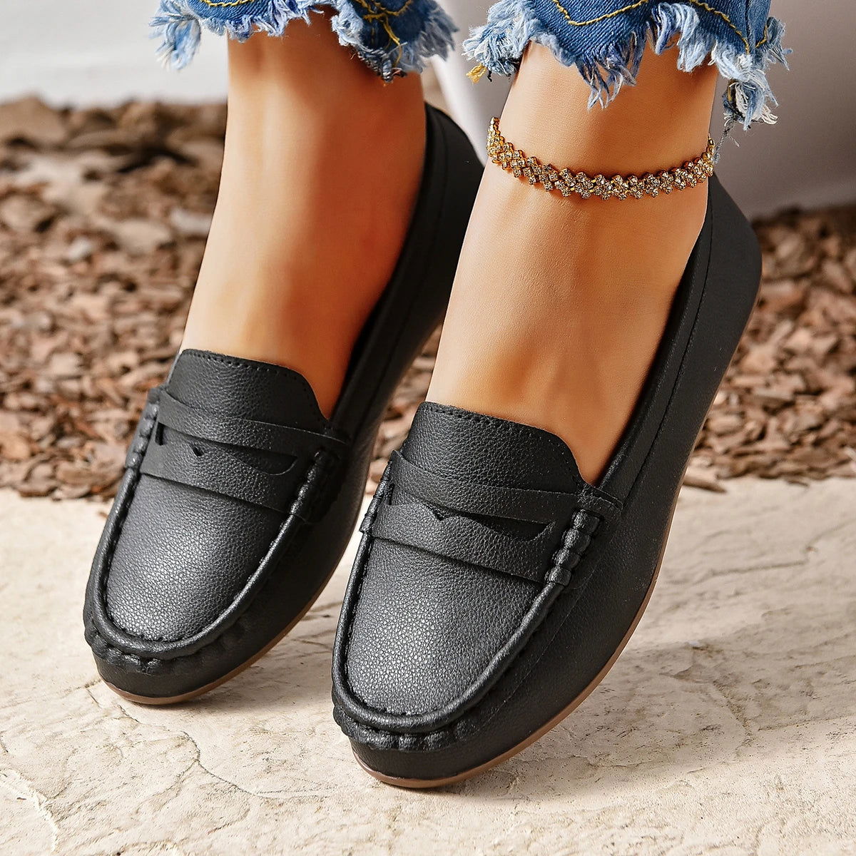 Élite – Mocassins  Charme Classique