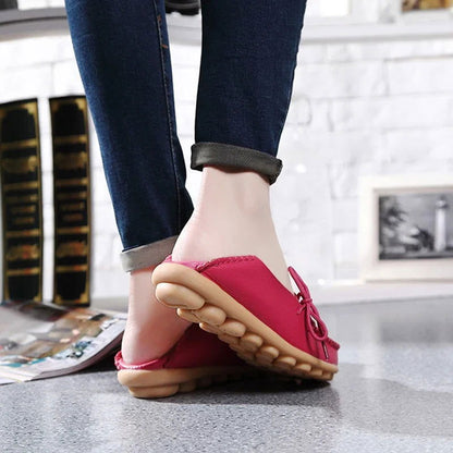 Pure - Mocassins Chic avec Nœud Décoratif
