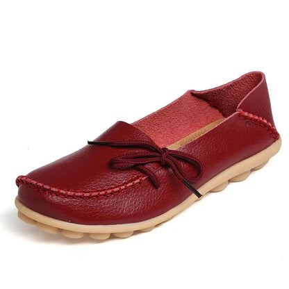 Pure - Mocassins Chic avec Nœud Décoratif