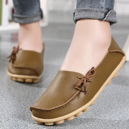 Pure - Mocassins Chic avec Nœud Décoratif