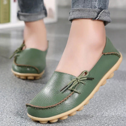 Pure - Mocassins Chic avec Nœud Décoratif
