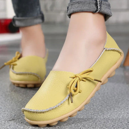 Pure - Mocassins Chic avec Nœud Décoratif