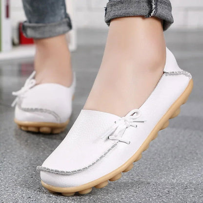 Pure - Mocassins Chic avec Nœud Décoratif
