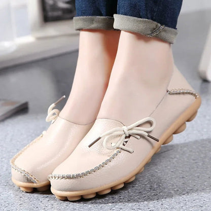 Pure - Mocassins Chic avec Nœud Décoratif