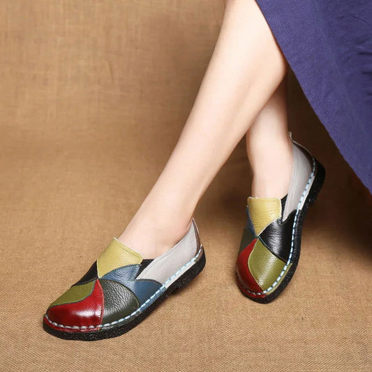 Brise - Mocassins Colorés Patchwork