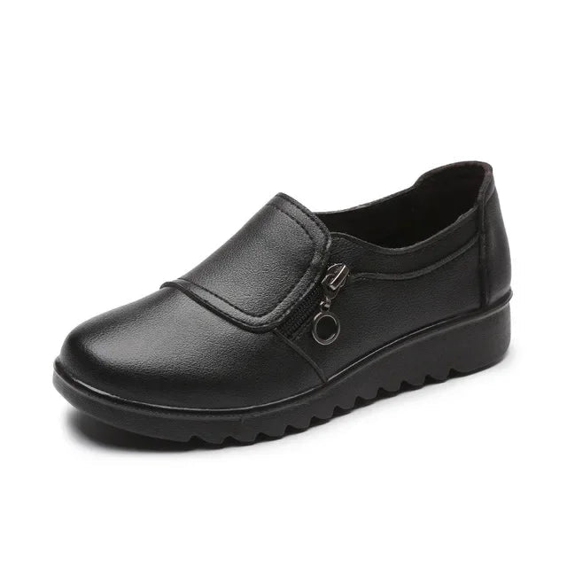 Maître - Mocassins Confort à Fermeture Zippée