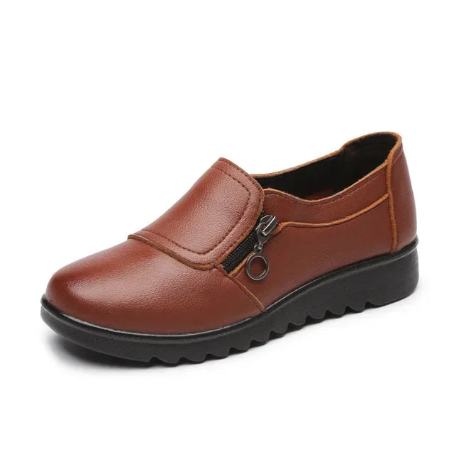 Maître - Mocassins Confort à Fermeture Zippée