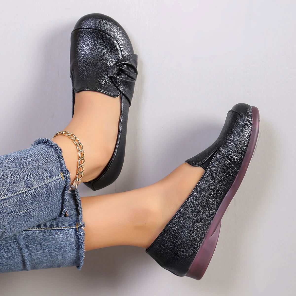 Écorce – Mocassins Légère et Pratique