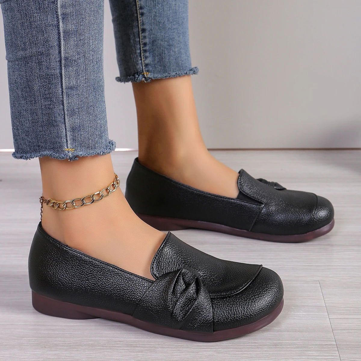 Écorce – Mocassins Légère et Pratique