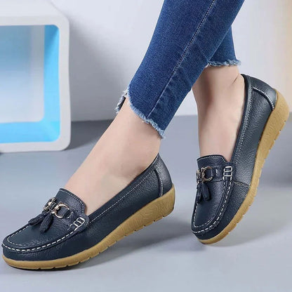Sommet - Mocassins Simili Cuir Détail Métallique
