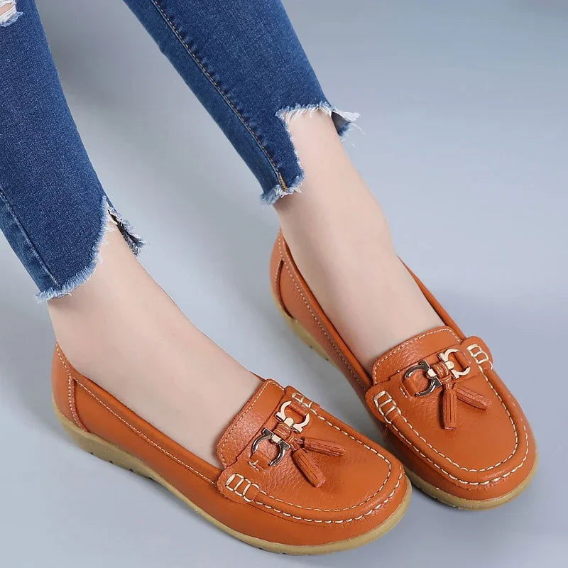 Sommet - Mocassins Simili Cuir Détail Métallique