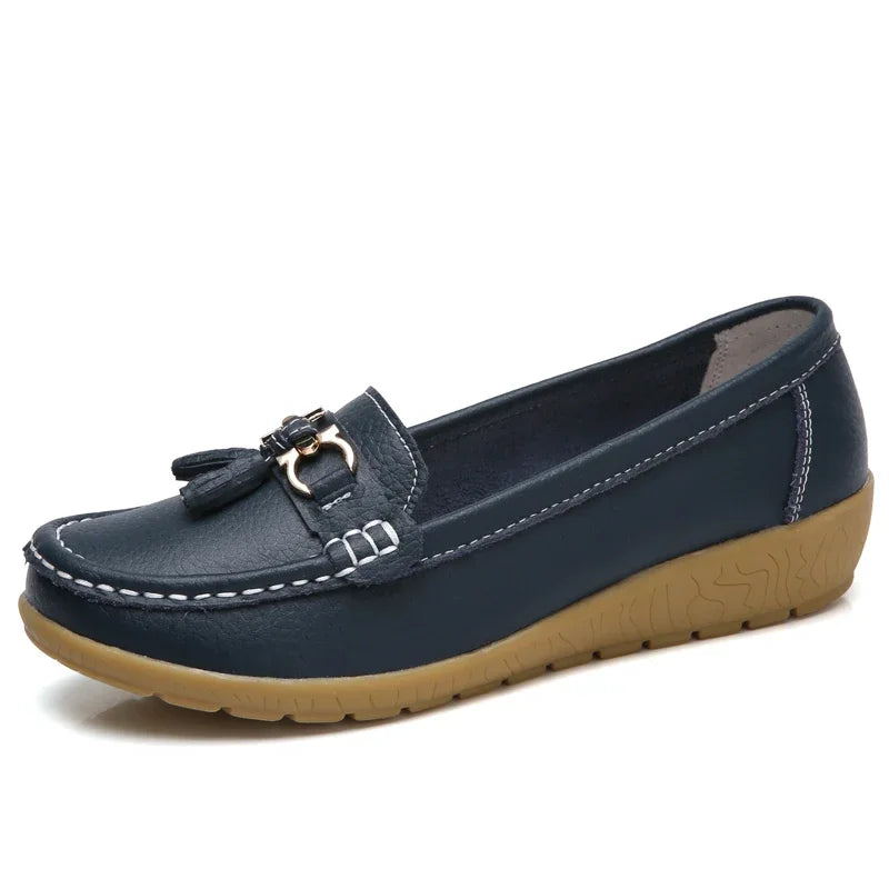 Sommet - Mocassins Simili Cuir Détail Métallique
