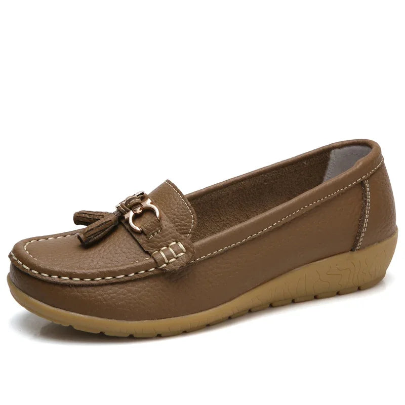 Sommet - Mocassins Simili Cuir Détail Métallique