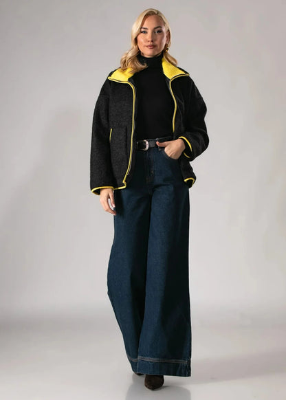 Veste Maille Duo